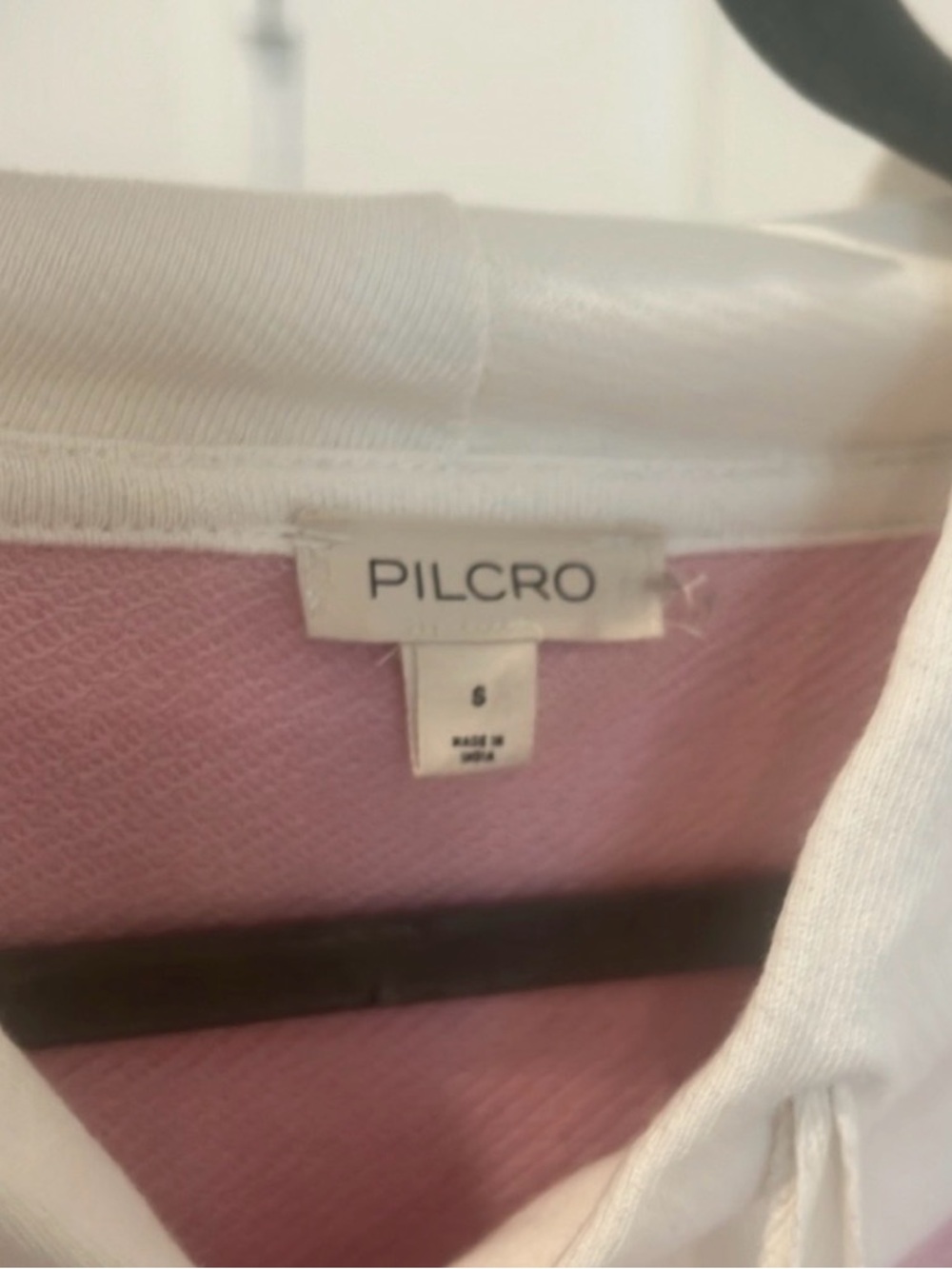 Pilcro Patchwork Color block Hooded Sweatshirt - Picture 4 of 5